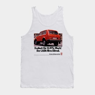 LADA NIVA - advert Tank Top